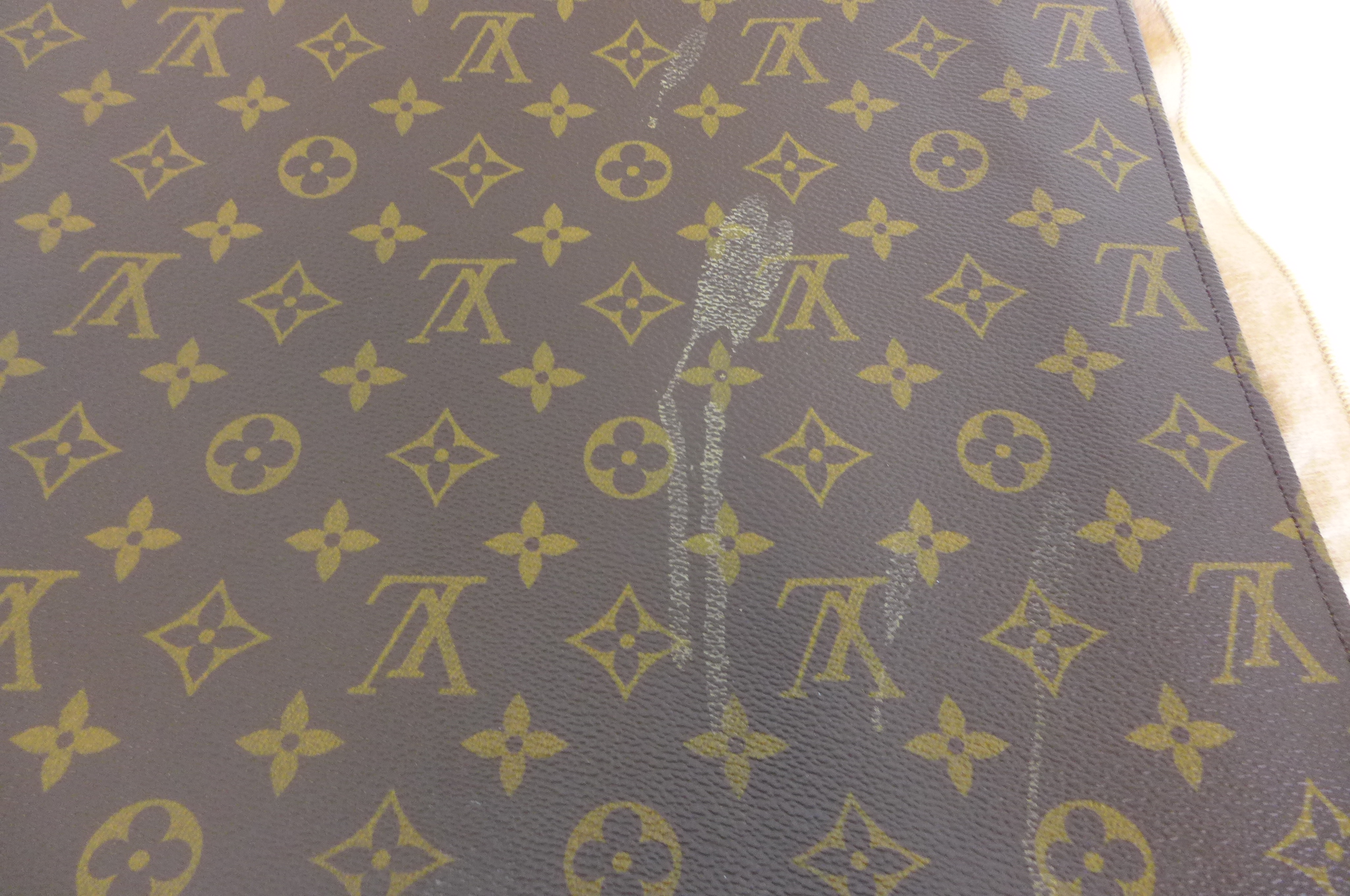 A Louis Vuitton monogram Portfolio document case, 39x29cm - with protective fabric case, in good - Image 2 of 3