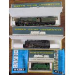 Three boxed Wren OO gauge locos, Devizes Castle, 4-6-4 tank loco and 0-6-0 tank