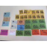 A collection of thirty two stamp booklets, most appear complete except three earlier booklets,