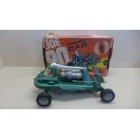 A Century 21 Toys Limited Joe 90 friction driven car, in original box, some damage and minor losses