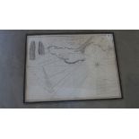 A Nautical Chart of The isle Road and Race of Portland with the Shambles originally printed in