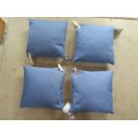 A set of 4 garden cushions by outdoor living