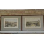 Two coloured lithographs from the Colnaghts authentic series Kamiesch and Russian rifle pit