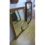 3 x mirrors, largest 140 x 95cm