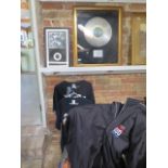 Status Quo interest- 2 framed records, Marguerita Time and If You Cant Stand The Heat, 2 t-shirts, a