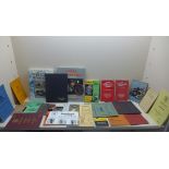 A collection of approx 20 motorcycle manuals, handbooks and spare parts list for BSA, Norton,