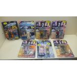 7 playmates Star Trek figures still sealed in blister packs