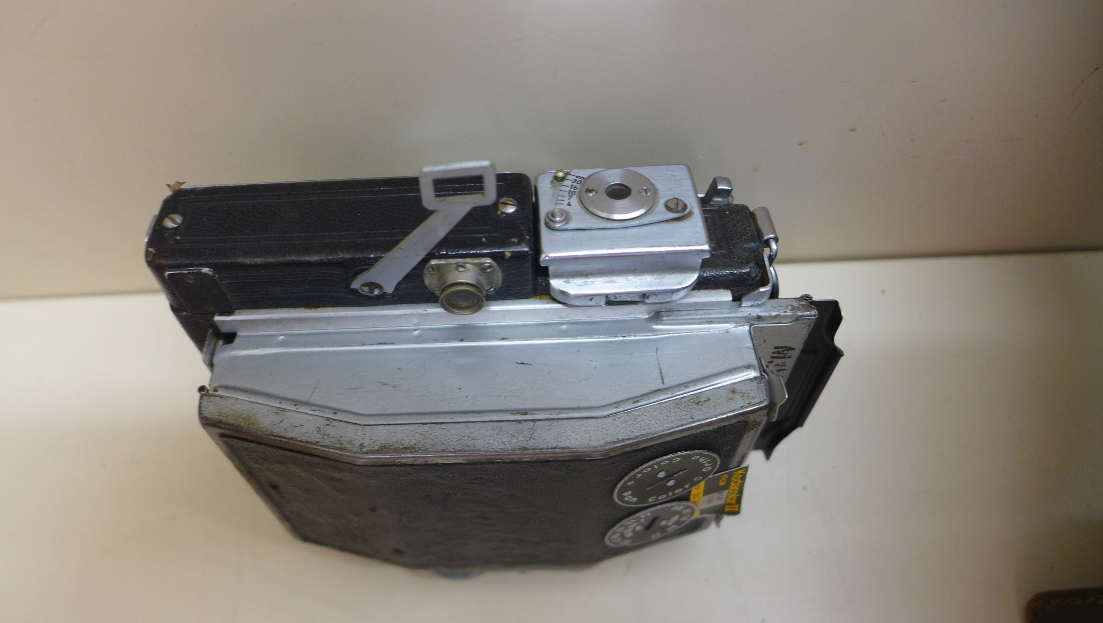 A Planbel Makina 111R Rangefinder camera with 1:6:8 f=73mm 120284 lens and 2 other lenses and a - Image 4 of 8