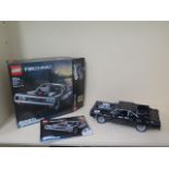 A lego Technic Fast and Furious Dom's Dodge charger 42111 with box, instructions, believed to be