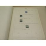 A collection of 5 albums of commonwealth stamps, many unfranked