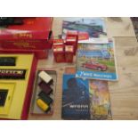 A collection of 30 diecast fire engines including a kit, all boxed