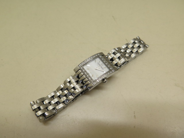 A ladies Longines Dolce Vita diamond set stainless steel quartz wristwatch with box and booklets, - Image 2 of 7