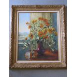 An oil on canvas still life by Tim Alexander, dated 04/04/08, sold by The French Art Gallery Ltd for