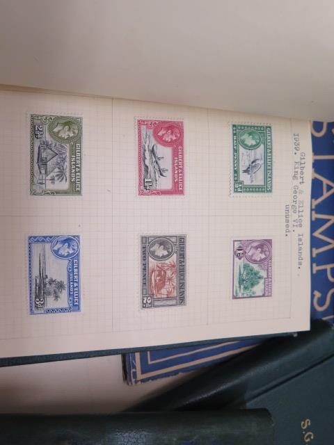 A collection of 12 stock books of mainly commonwealth stamps together with blank sheets and books on - Image 2 of 5