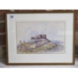 Thomas Lound (1802-1861) 'Carreg Cennen Castle, South Wales', watercolour, labels of provenance