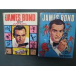 Original James Bond annuals, 1965 and 1966, both un-clipped, both worn