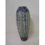 An Art Nouveau period Doulton Lambeth pottery vase by Francis Pope, monogram impressed marks to