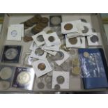 A collection of assorted World coinage