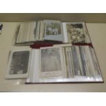 A collection of WWI German and other postcards, 75 in total