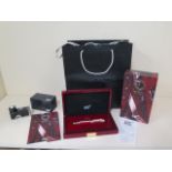 A Mont Blanc Joseph II limited edition 4810 fountain pen with case, booklet, bag and mystery black