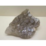 An Elestial smokey quartz, 29cm x 20cm