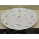 A very large Limoges Turkey platter or carving plate, 51cm x 42cm, no damage and in good condition