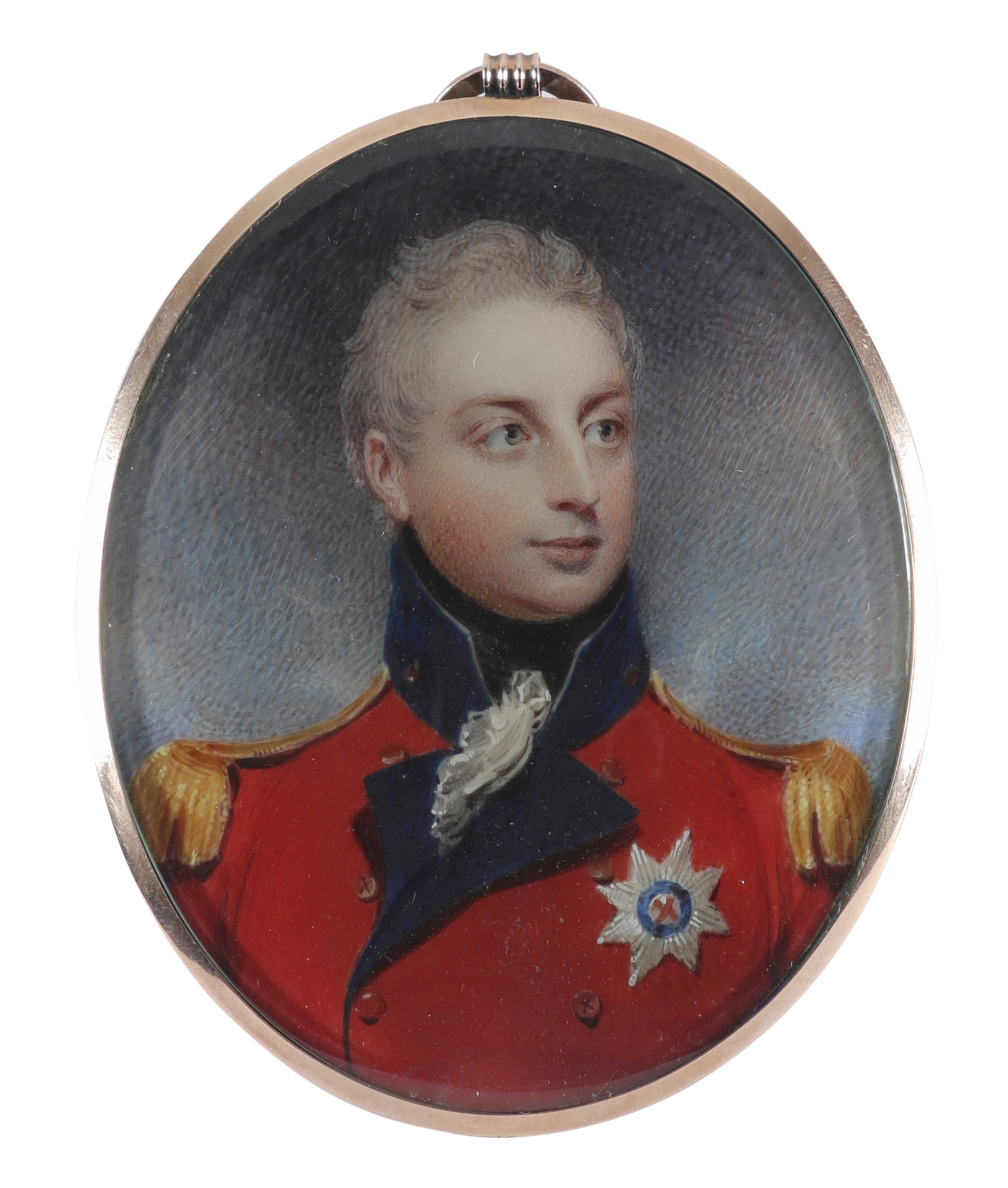 λWilliam Wood (1769-1810) Portrait miniature of Prince William Frederick, Duke of Gloucester and