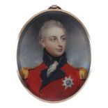 λWilliam Wood (1769-1810) Portrait miniature of Prince William Frederick, Duke of Gloucester and