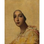 After Cristofano Allori Head of Judith, unfinished Oil on canvas 29.4 x 23.2cm; 11½ x 9in Unframed A