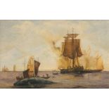 English School 19th Century Whalers Oil on canvas 34.5 x 51.7cm; 13½ x 20¼in Provenance: The