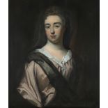 Circle of Sir Godfrey Kneller Portrait of a lady, believed to be Elizabeth de Massy (b.1628) Oil