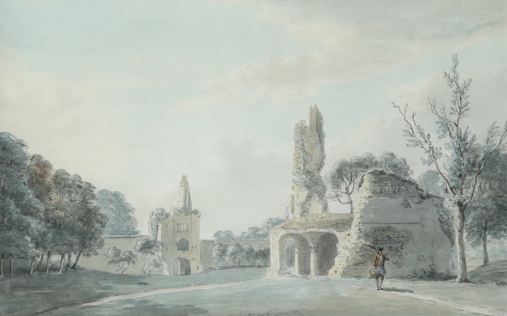 Thomas Rackett (1757-1841) Sherborne Castle Watercolour 24.7 x 30cm; 9¾ x 15¼in Provenance: Leonard.