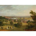 William Havell (1782-1857) A view of The Queen's House and the Greenwich Hospital from Greenwich