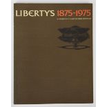 A collection of reference books on Art and Design, including Liberty's 1875-1975 an exhibition