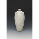 ‡ Charles Vyse (1882-1971) a Tzu-Chou stoneware vase dated 1930, shouldered form with swollen