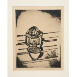 ‡ William Staite Murray (1881-1962) Two Cactus etching on paper, framed signed W Staite Murray in