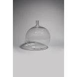 A rare Orrefors glass Applet (apple) vase designed by Ingeborg Lundin, designed in 1955, dated 1957,