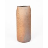 Joanna Constantinidis (1927-2000) a stoneware vase, elliptical section, burnished to base with