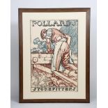 Sir Frank Brangwyn RA, RWS, RBA (1867-1956) Pollards Storefitters a pair of lithographic posters