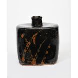 ‡ William 'Bill' Marshall (1923-2007) a Leach Pottery stoneware bottle vase, swollen rectangular
