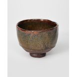 ‡ William Staite Murray (1881-1962) a hand-built stoneware tea bowl on narrow foot, covered to the