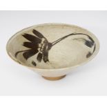 ‡ William Staite Murray (1881-1962) a stoneware conical bowl, painted to the interior with a