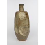 ‡ William 'Bill' Marshall (1923-2007) a tall stoneware bottle base, slightly swollen, shouldered