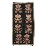 A BESSARABIAN KELIM LONG RUG EASTERN EUROPE, EARLY 20TH CENTURY worked with flowers, with a date