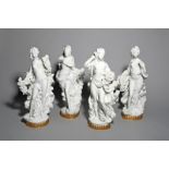 A set of four large Royal Worcester figures of the Seasons, c.1968, modelled by Sir Arnold Machin (