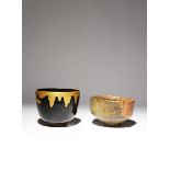 TWO JAPANESE BOWLS FOR THE TEA CEREMONY, CHAWAN EDO PERIOD OR LATER, 17TH CENTURY OR LATER One