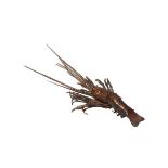 A JAPANESE ARTICULATED MODEL OF A CRAYFISH, JIZAI OKIMONO MEIJI PERIOD OR LATER, 19TH OR 20TH