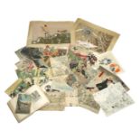 A LARGE COLLECTION OF PAPER EPHEMERA 19TH AND 20TH CENTURY Comprising: a large number of Japanese