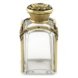 A William IV silver-gilt mounted scent bottle, by Rawlings and Summers, London 1835, upright