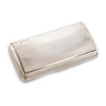 A George III silver snuff box, by John Linnit & William Atkinson, London 1811, rounded rectangular